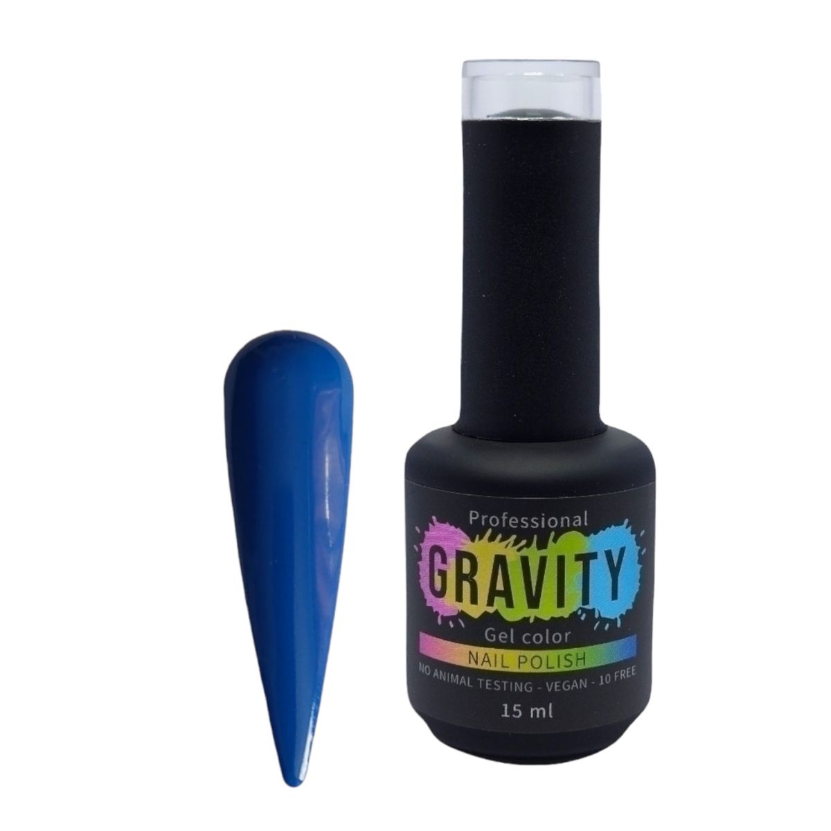 GRAVITY - Azul Cobalto Esmalte Permanente Profesional 15ml 001.
