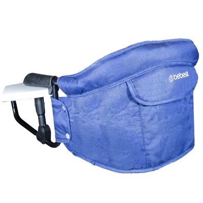 Imagen 2 del producto Silla de Comer Eat & Bear Azul Sujeción de Mesa Portable