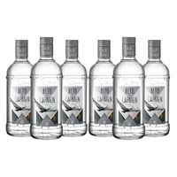 6x Pisco Transparente 40° 750cc