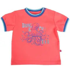 PILLIN - Polera Bebe Niño Coral