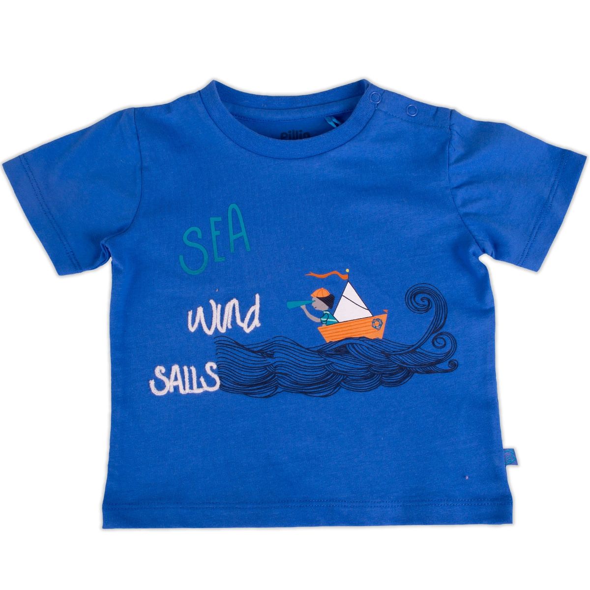 PILLIN - Polera Bebe Niño Azul eléctrico Pillin PILLIN