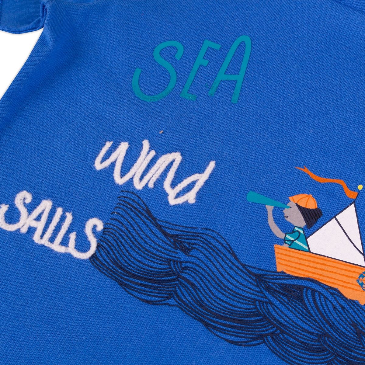 PILLIN - Polera Bebe Niño Azul eléctrico Pillin PILLIN