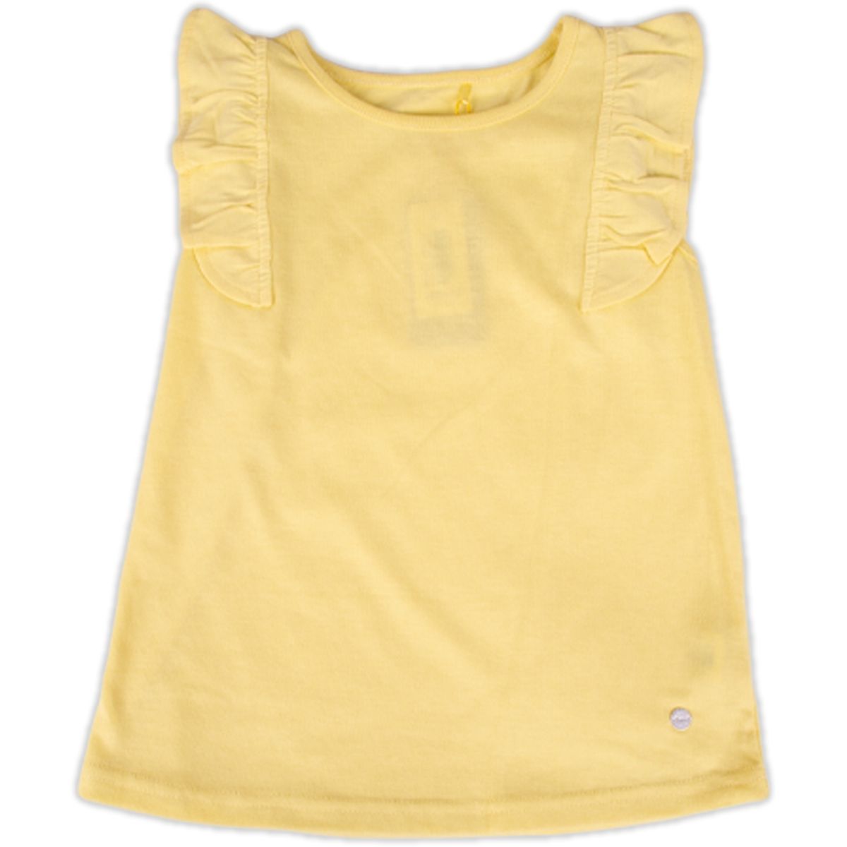 PILLIN - Polera Manga Corta Niña Amarillo Pillin PILLIN