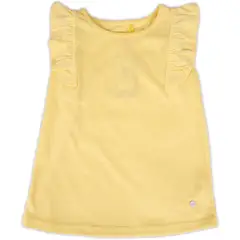 PILLIN - Polera Manga Corta Niña Amarillo