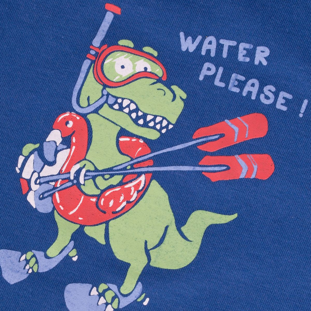 PILLIN - Polera Manga Corta Bebe Niño Azul Pillin PILLIN