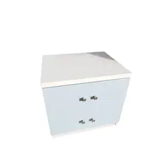 GENERICO - Comoda Velador Infantil Con 2 Cajones 47cm X 39cm X 45cm