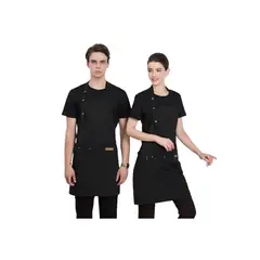 CHEF OUTFITTERS - Pechera Urbana Negra Cocina - Salon - Parrilla