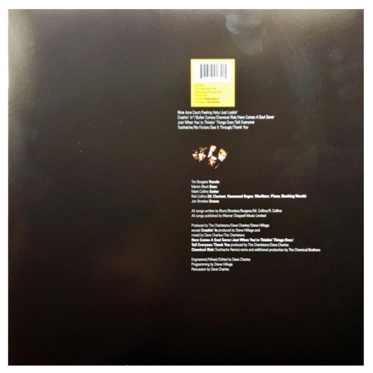 HITWAY MUSIC - CHARLATANS UK - CHARLATANS (YELLOW VINYL) (2LP) - VINILO HITWAY MUSIC