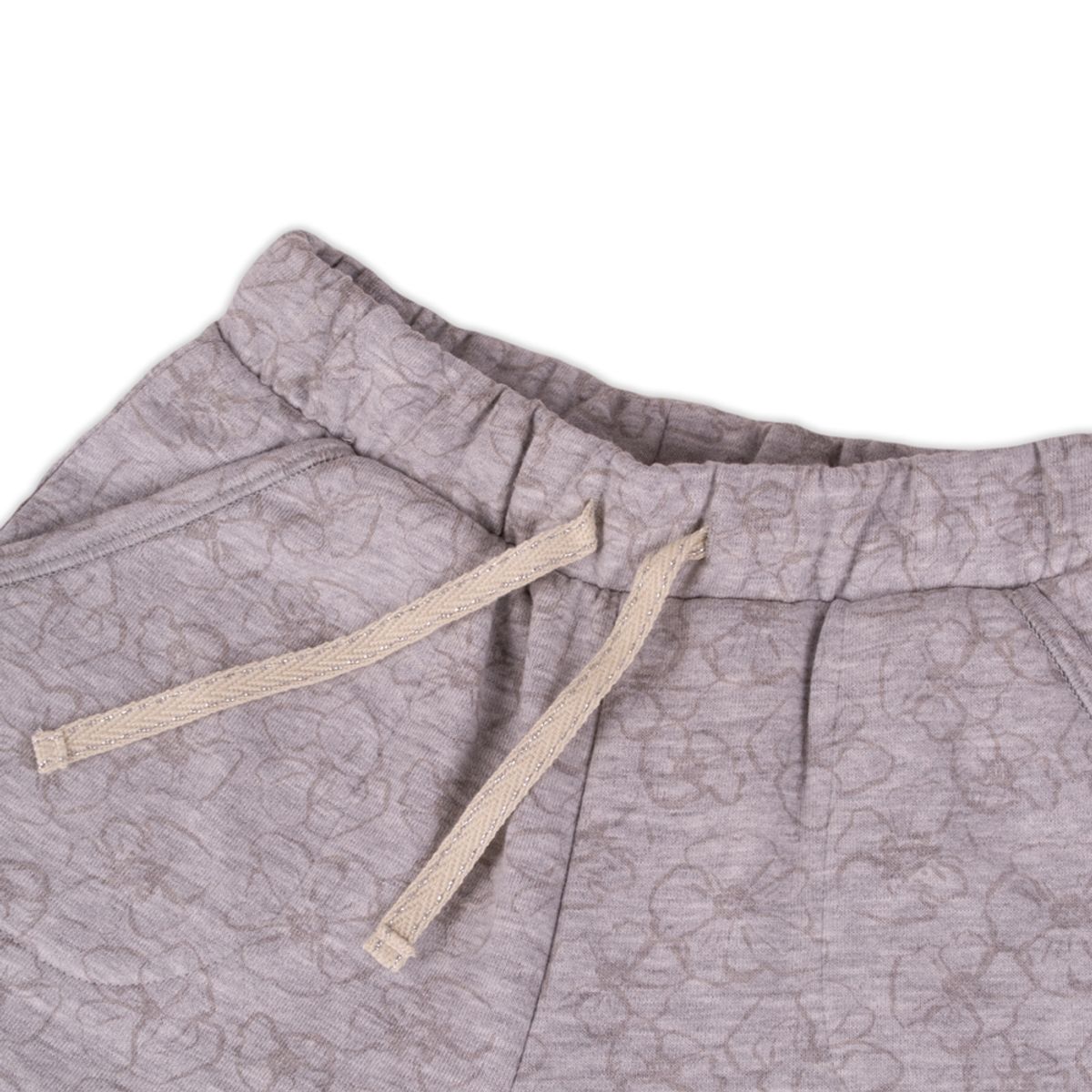 PILLIN - Short Franela Niña Gris Pillin PILLIN