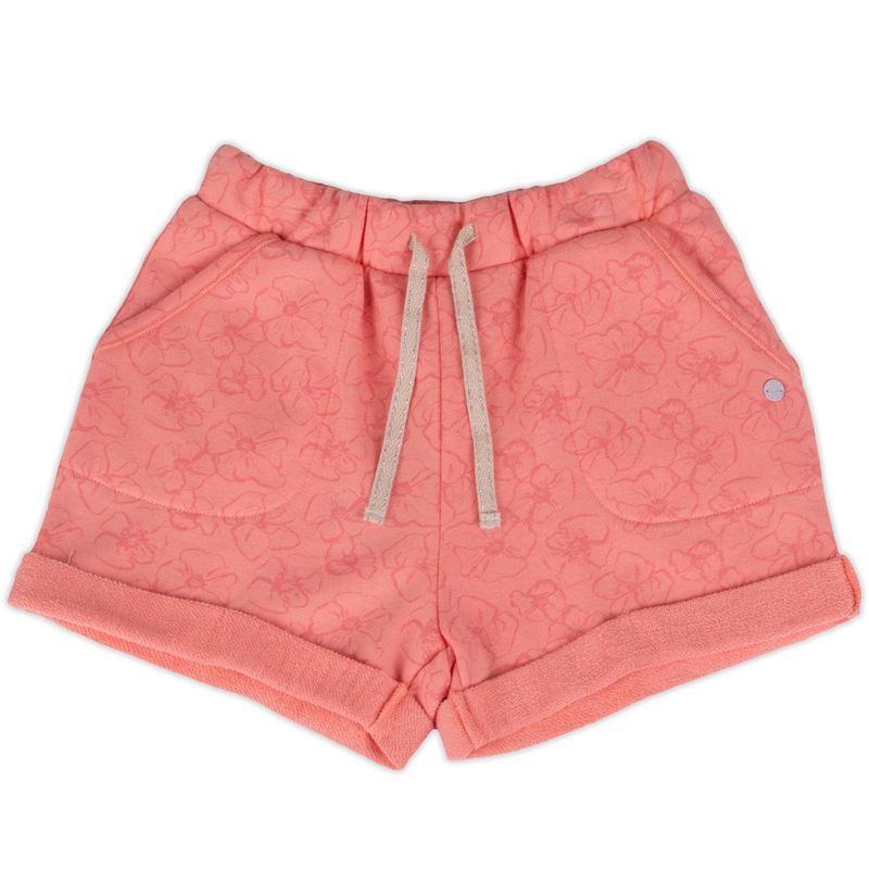 PILLIN - Short Franela Niña Durazno Pillin PILLIN