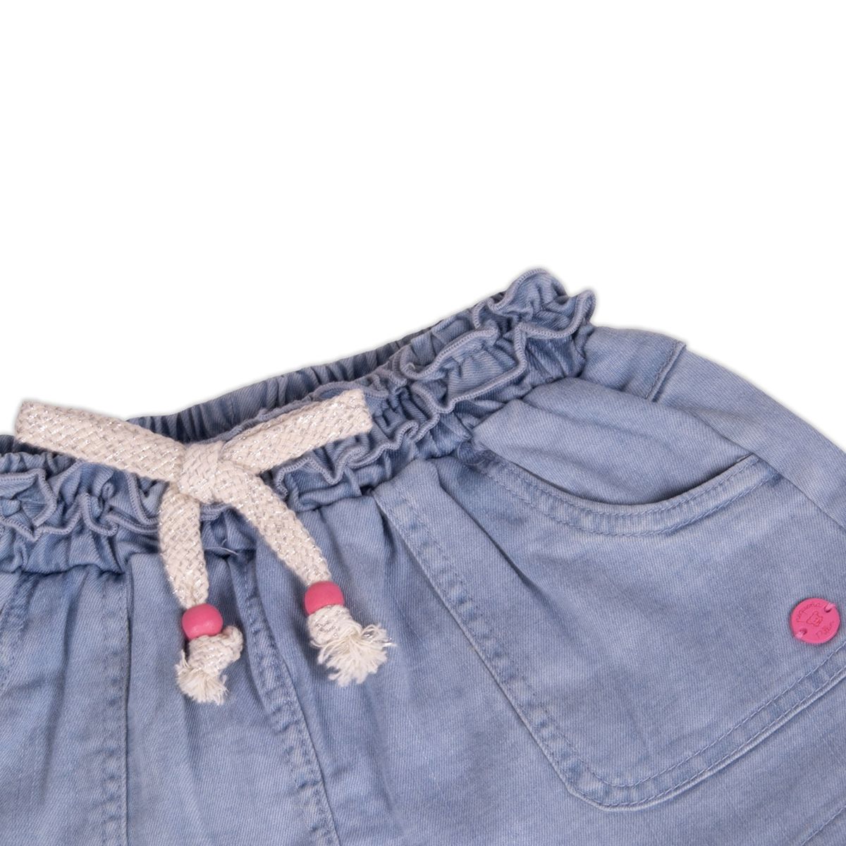 PILLIN - Short Bebe Niña Celeste Pillin PILLIN