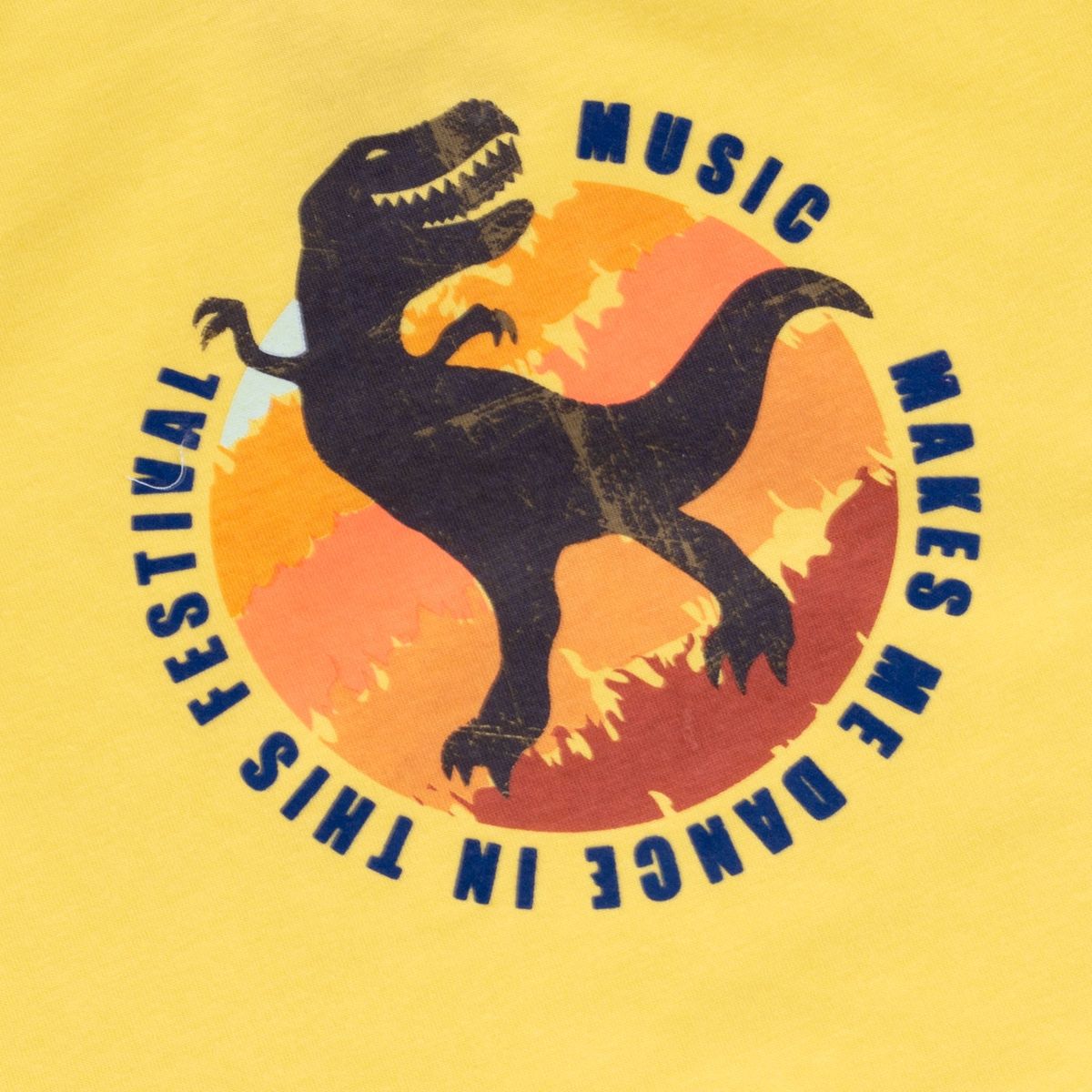 PILLIN - Polera Niño Amarillo Pillin PILLIN