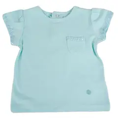 PILLIN - Polera Bebe Niña Menta