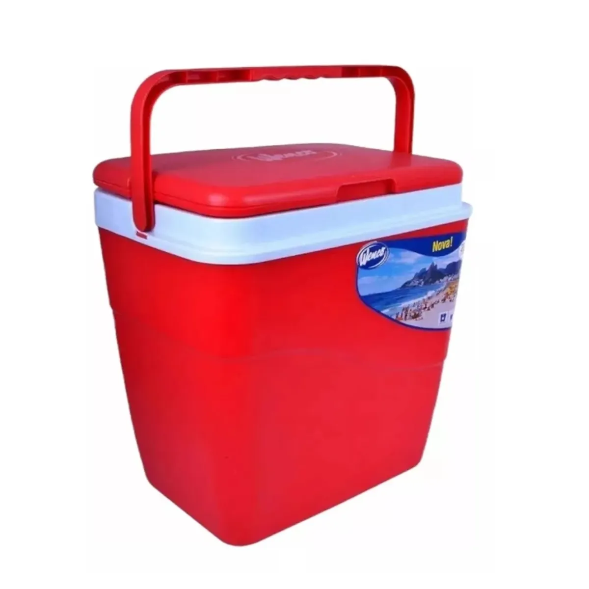 WENCO - Nevera 22 Litros Rojo