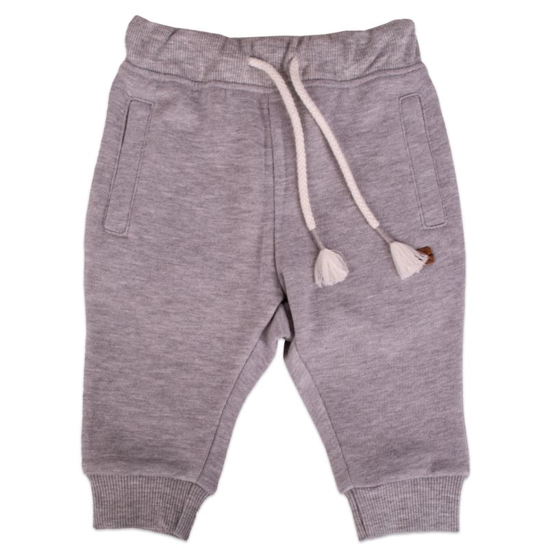 PILLIN - Pantalón Buzo Bebe Niño Gris Pillin PILLIN