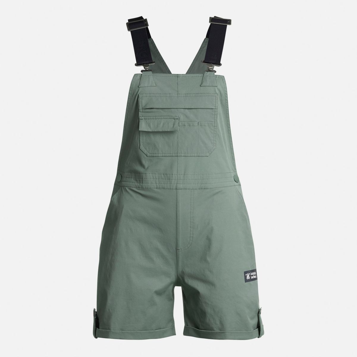 HAKA HONU - Jardinera Mujer Huertera Verde Musgo Haka Honu