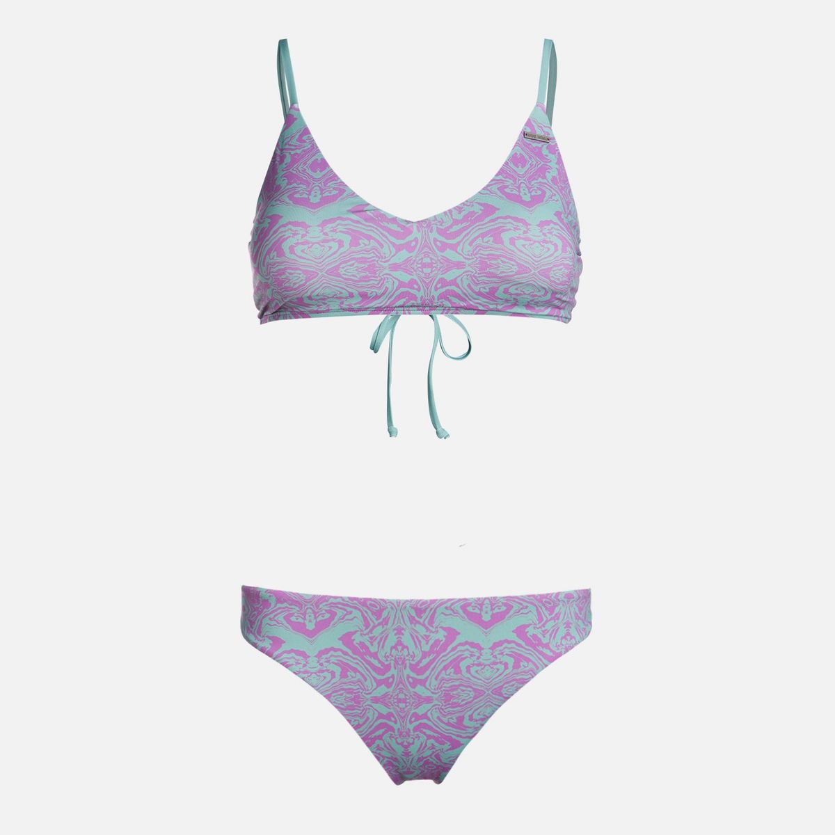 HAKA HONU - Traje de Baño Mujer Tuga Print Jade Haka Honu