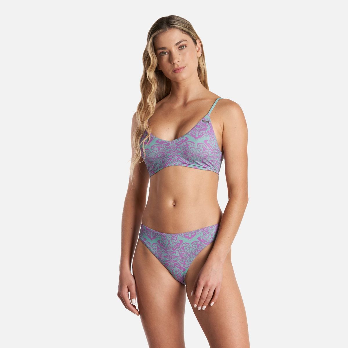 HAKA HONU - Traje de Baño Mujer Tuga Print Jade Haka Honu