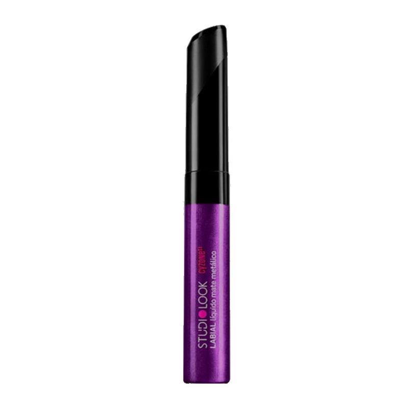 CYZONE - Labial Liquido Mate Metal Studio Look Cyzone Color Violet