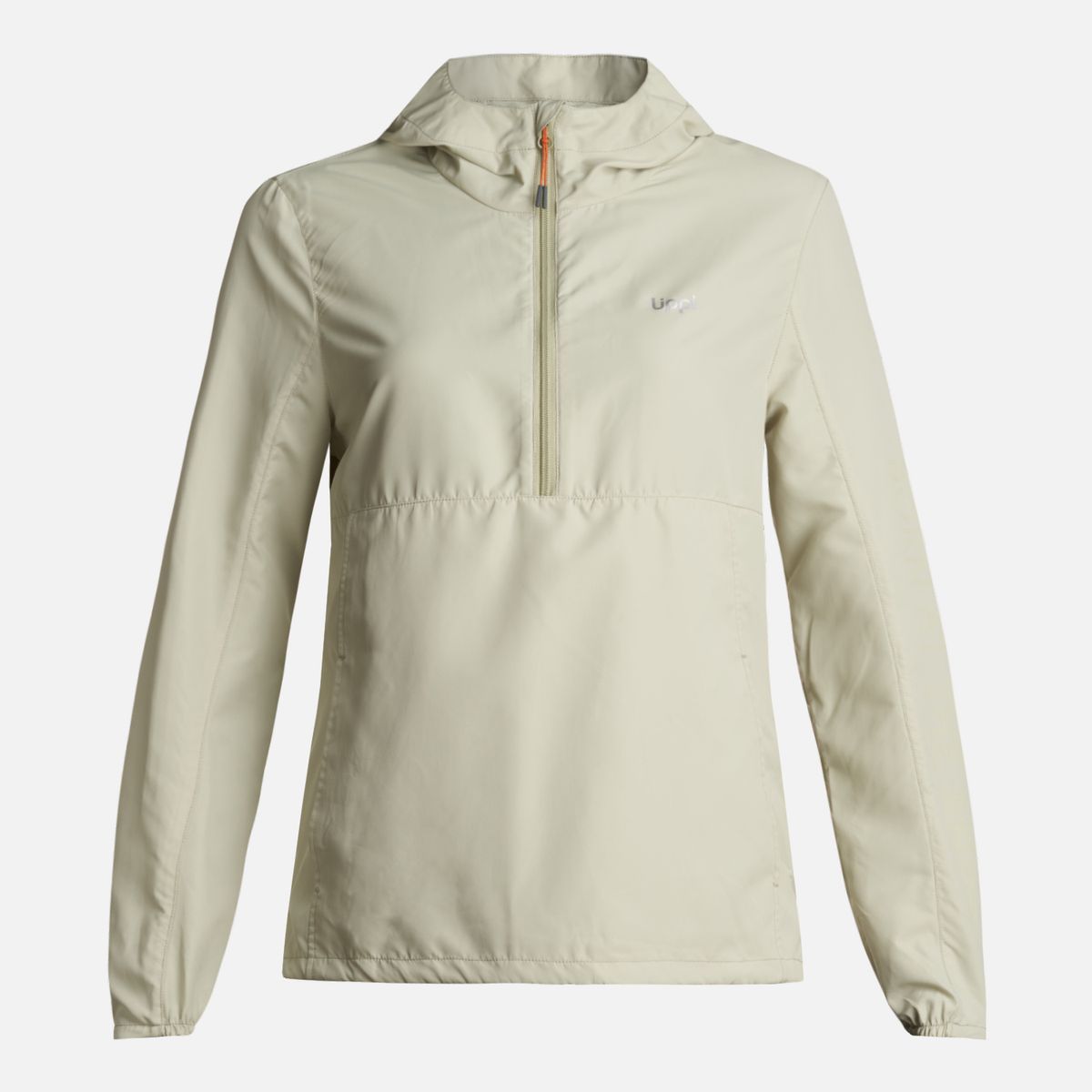 LIPPI - Chaqueta Mujer  Nightfall WindBreaker 1/4 Zip Hoody Jacket Menta Lippi