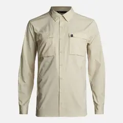 LIPPI - Camisa Hombre Rosselot Long Sleeve Q-Dry Shirt Beige