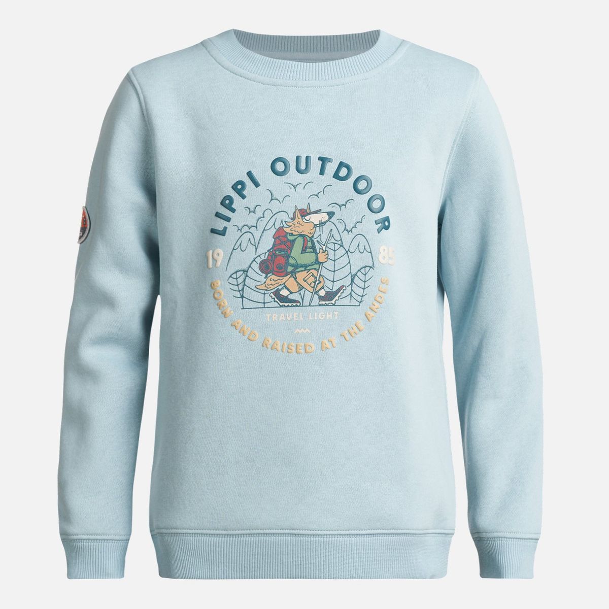 LIPPI - Poleron Niño Insigne Sweatshirt Celeste Lippi