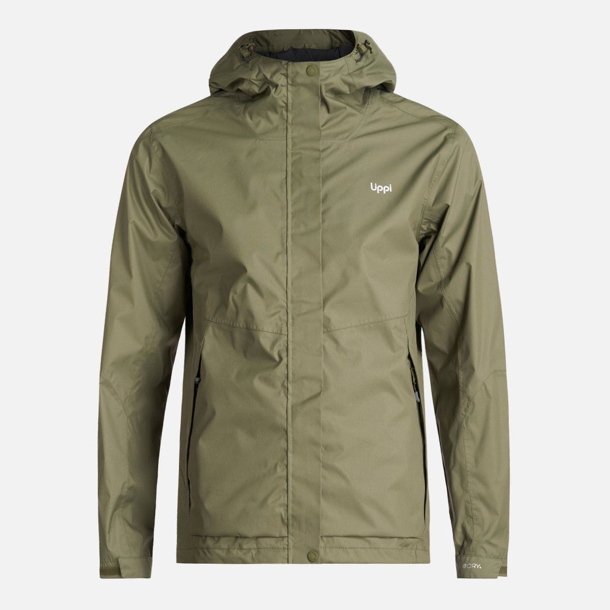 LIPPI - Chaqueta Hombre Blizzard B-Dry Hoody Jacket Verde Oliva Lippi