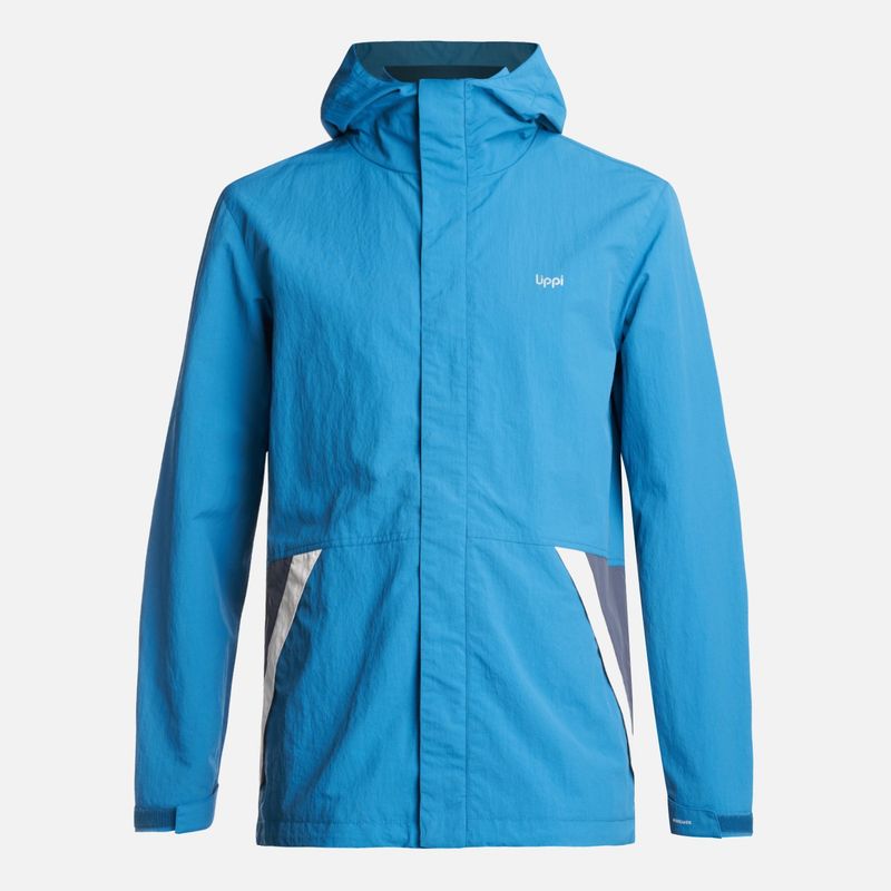 LIPPI - Chaqueta Hombre CityMe Windbraker Hoody Jacket Azul Lippi