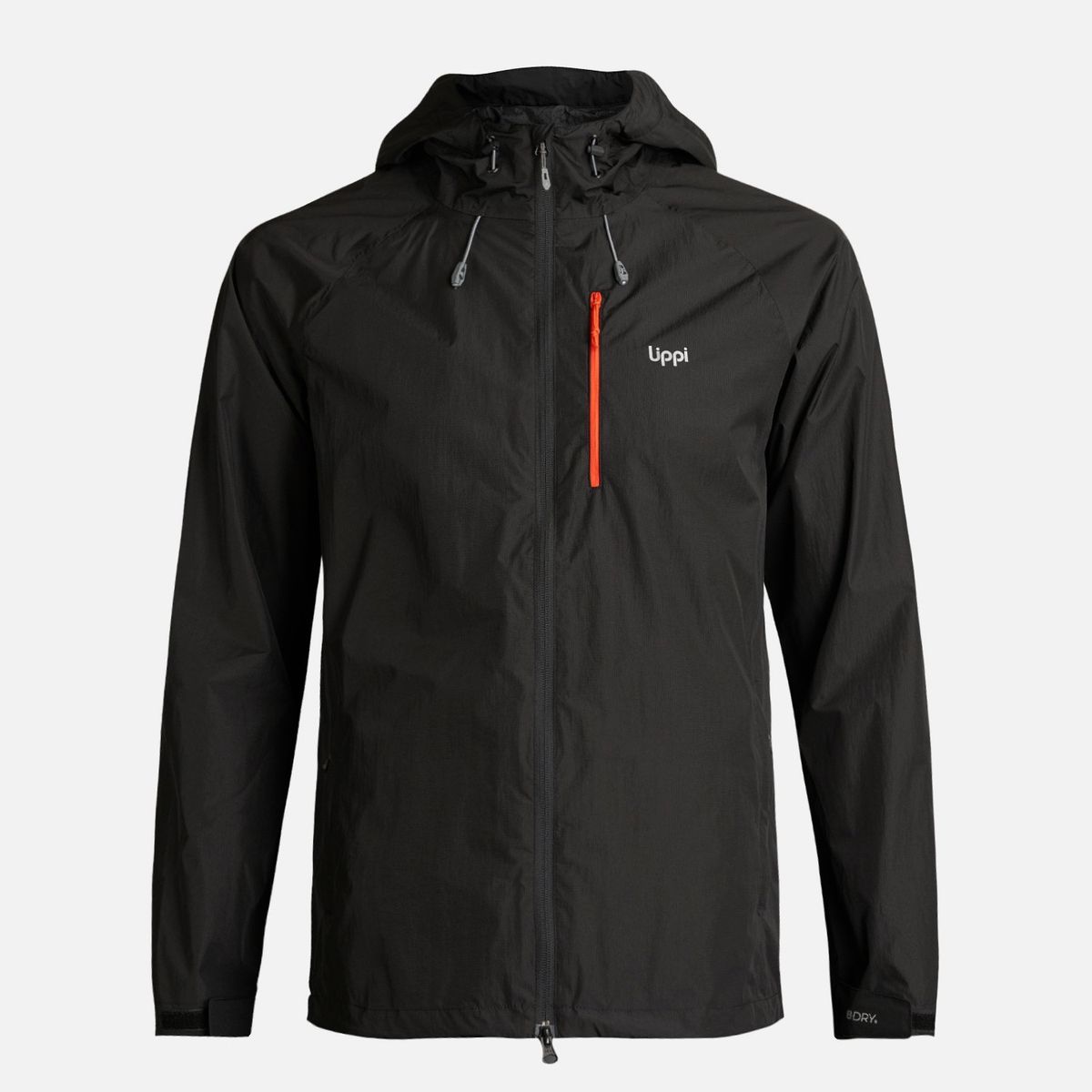 LIPPI - Chaqueta Hombre Nassau B-Dry Hoody Jacket Negro Lippi