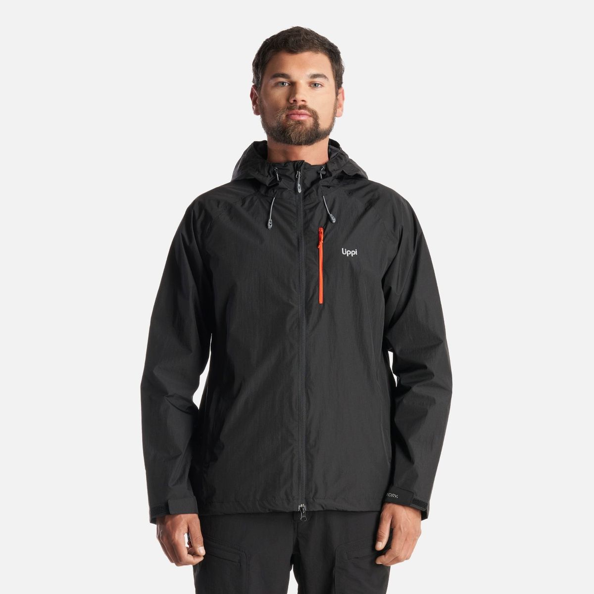 LIPPI - Chaqueta Hombre Nassau B-Dry Hoody Jacket Negro Lippi