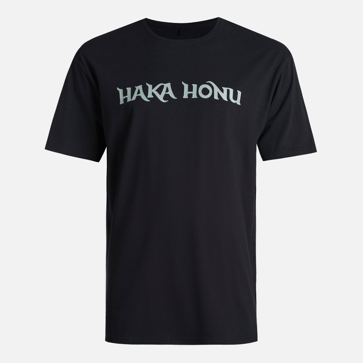 HAKA HONU - Polera Hombre Logo Negro Haka Honu