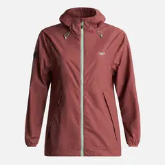LIPPI - Chaqueta Mujer WindLand WindBreaker Hoody Jacket Rosa Oscuro