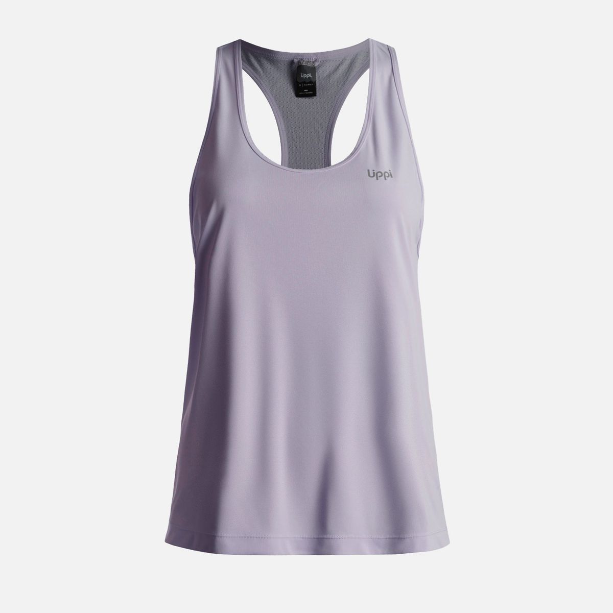 LIPPI - Polera Mujer  Workout Q-Dry Tank T-Shirt Morado Claro Lippi