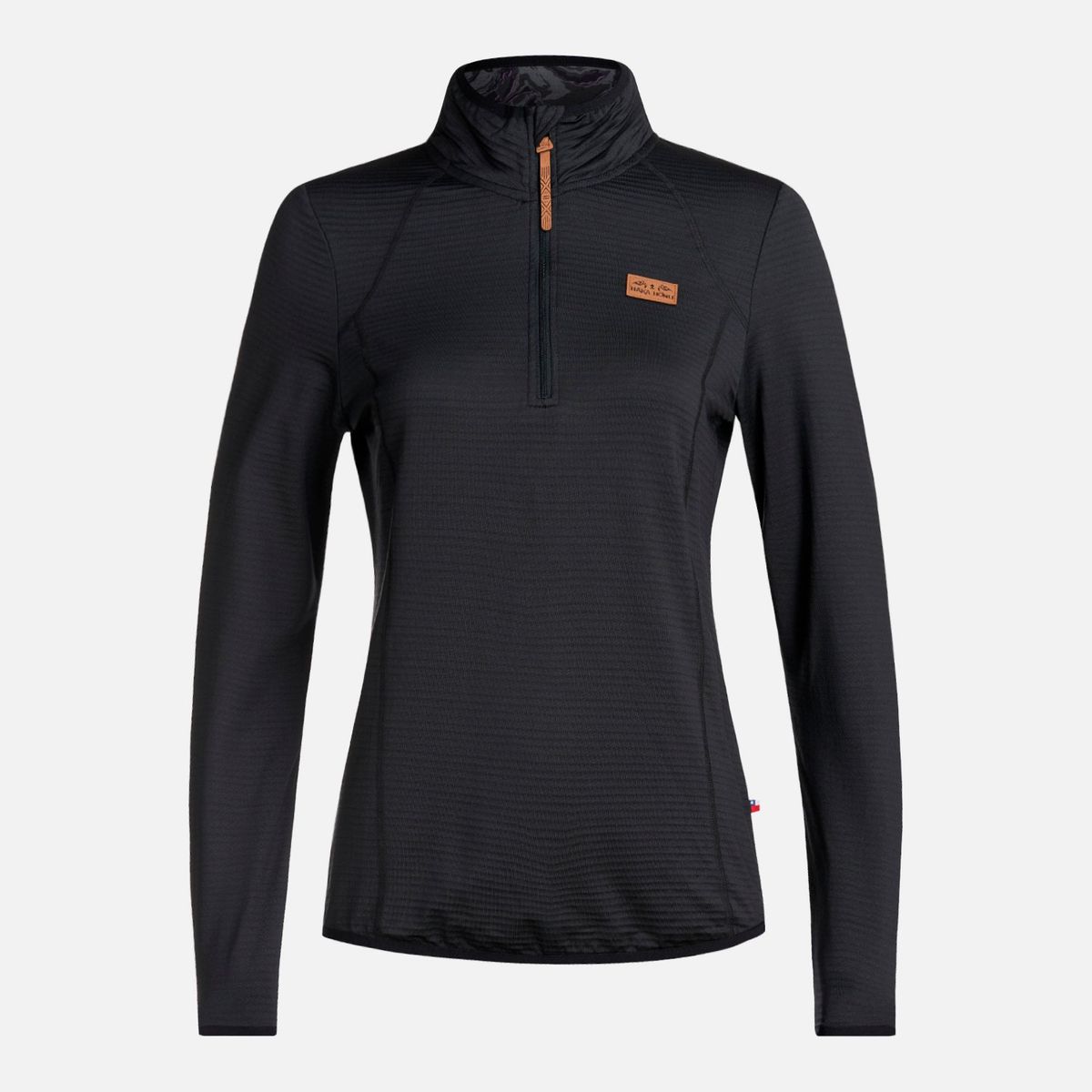 HAKA HONU - Poleron Mujer Taina Negro Haka Honu