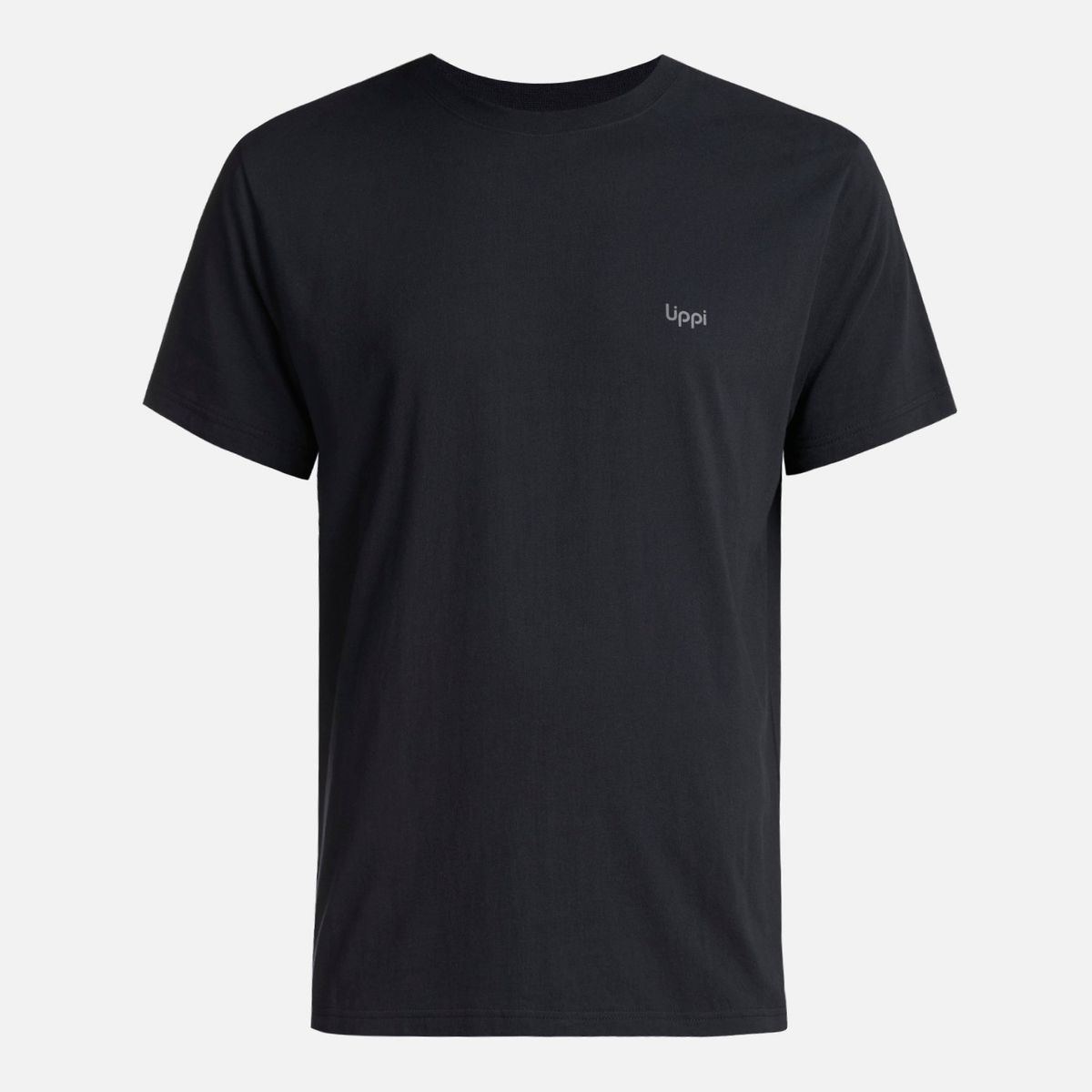 LIPPI - Polera Hombre Ulmo T-Shirt Negro Lippi