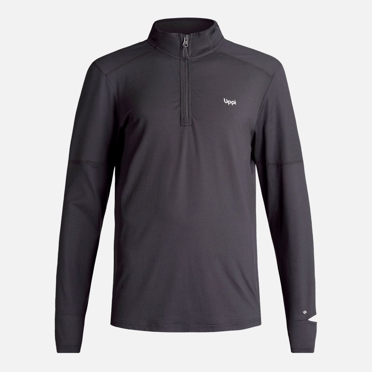 LIPPI - Poleron Hombre Puerto Trucco 14 Zip Grafito Lippi