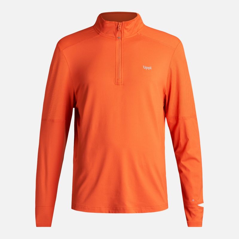 LIPPI - Poleron Hombre Puerto Trucco 14 Zip Salmon Lippi