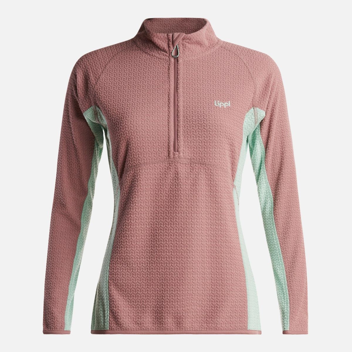 LIPPI - Poleron Mujer  Jacaranda Nano-F 14 Zip Palo Rosa Lippi