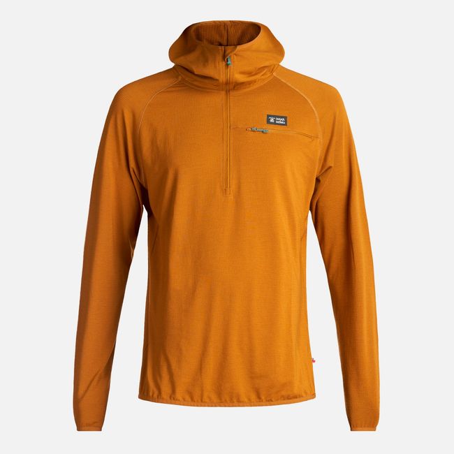 HAKA HONU - Poleron Hombre Taina Pro Mostaza Oscuro Haka Honu