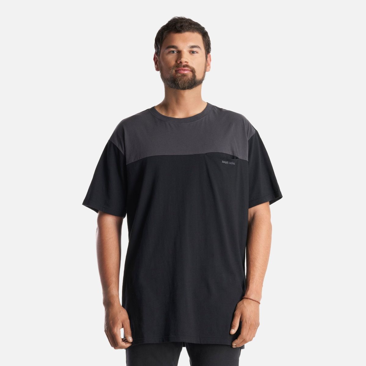 HAKA HONU - Polera Hombre Dale Color Negro Haka Honu