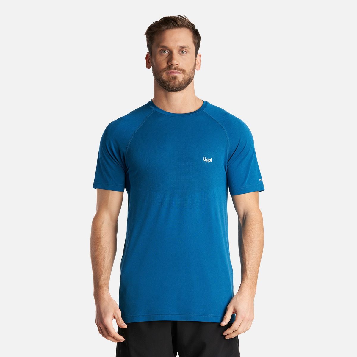 LIPPI - Polera Hombre Essential Sport T-Shirt Azul Lippi