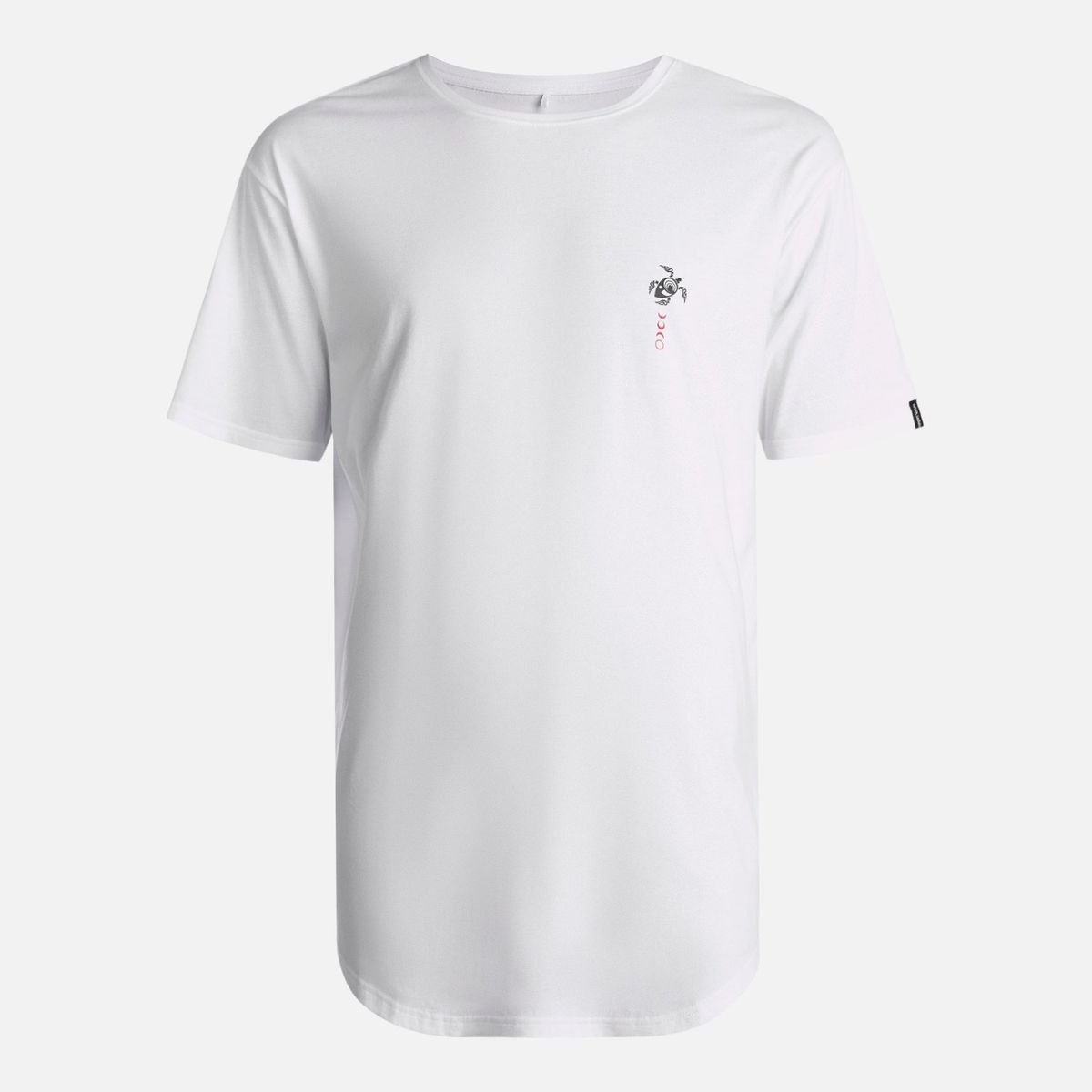 HAKA HONU - Polera Hombre Fauna Onirica Blanco Haka Honu