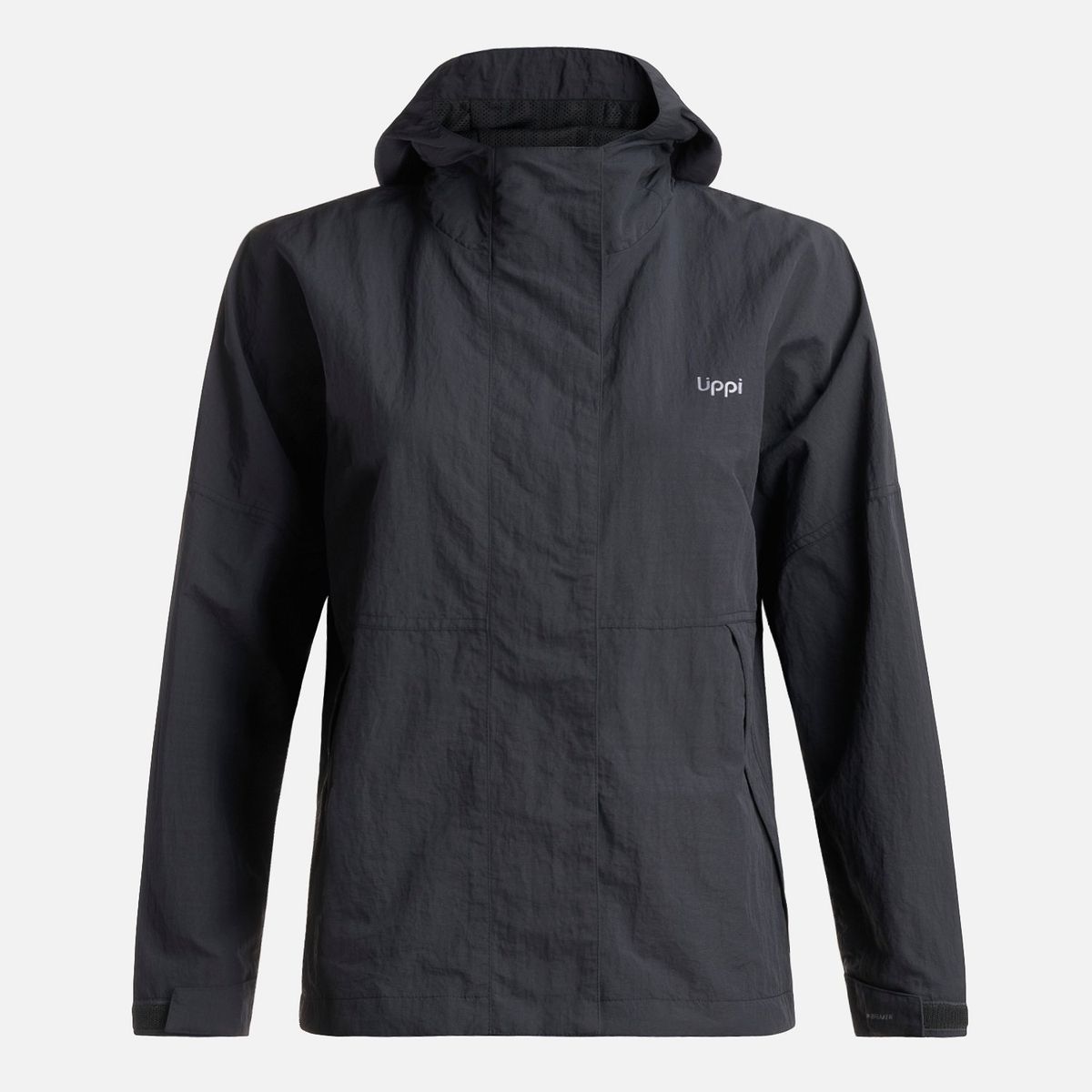 LIPPI - Chaqueta Mujer  CityMe WindBreaker Hoody Jacket Negro Lippi