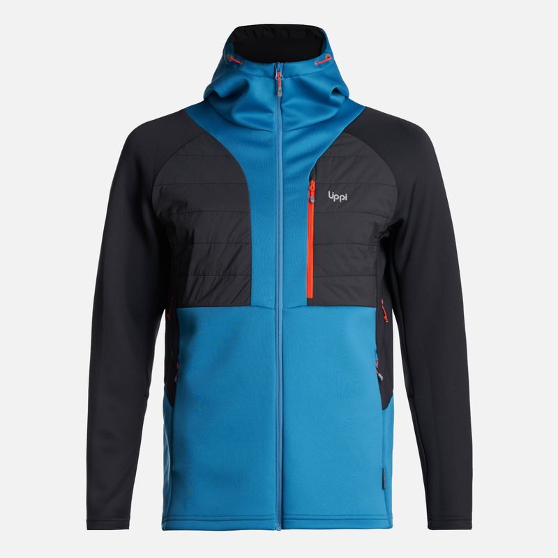 LIPPI - Chaqueta Hombre ColdMove WindBreaker SteamPro Hoody Jacket Azul Noche Lippi
