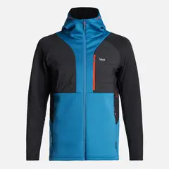 LIPPI - Chaqueta Hombre ColdMove WindBreaker SteamPro Hoody Jacket Azul Noche