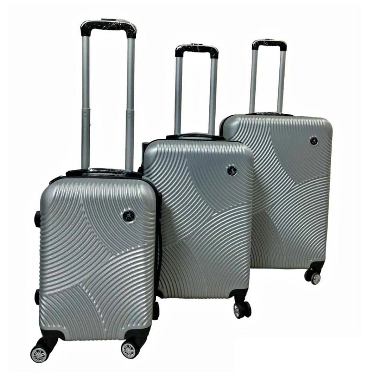 GENERICO - Set 3 maletas de viaje COLORES