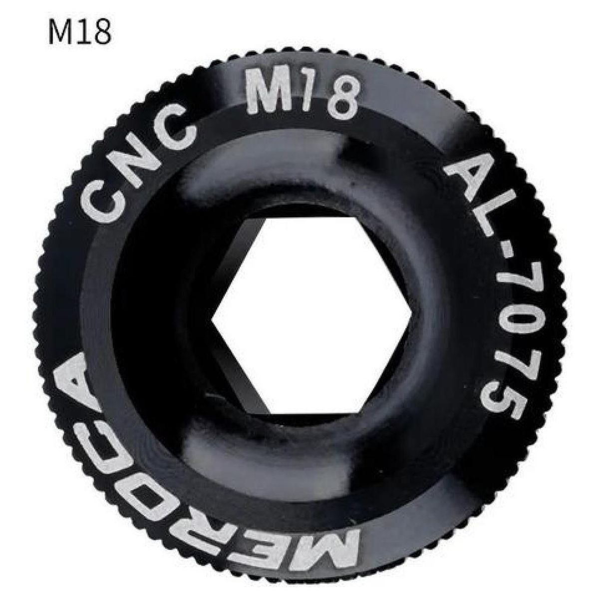 GENERICO - Tapa Perno Biela Aluminio Bicicleta M19 Mtb