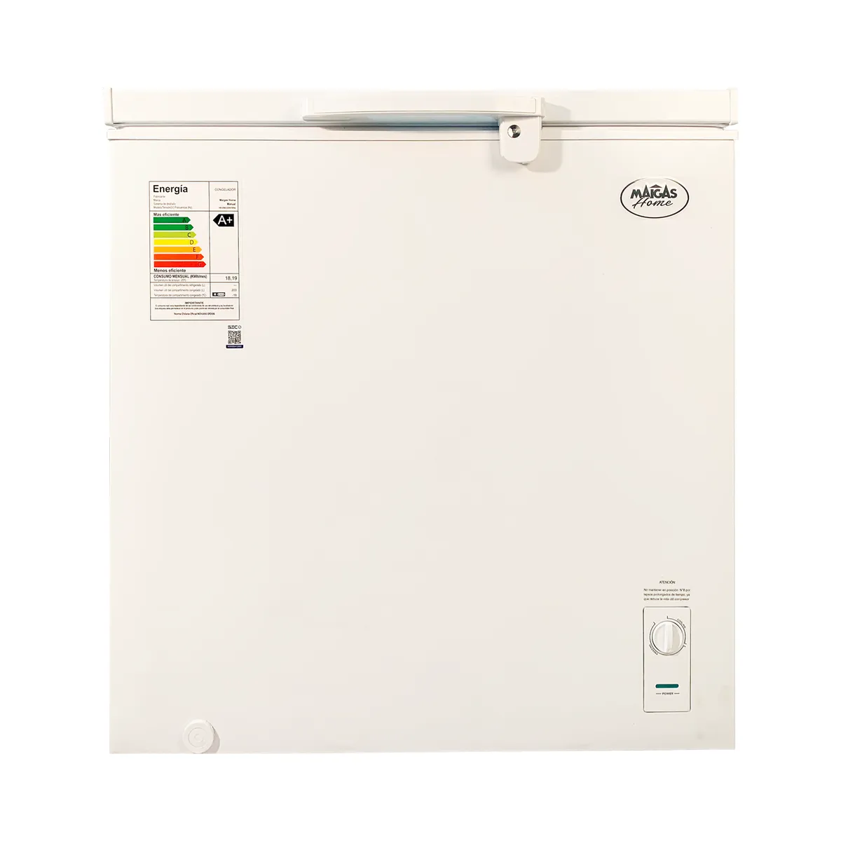 MAIGAS - Congelador Dual Horizontal 203 LT High Freezing HS-259C