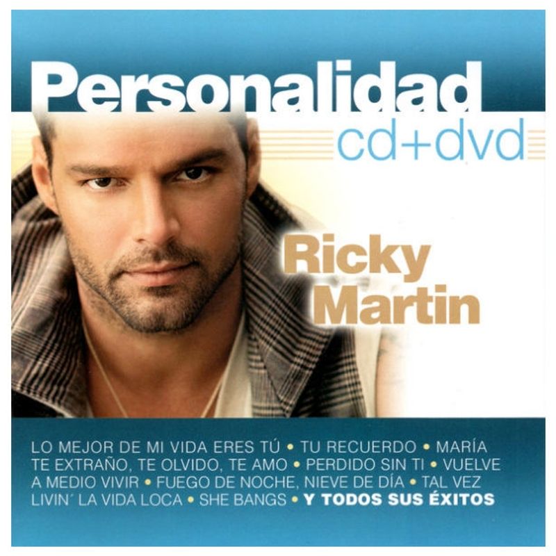HITWAY MUSIC - RICKY MARTIN - PERSONALIDAD (CD+DVD) - CD HITWAY MUSIC