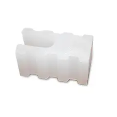DVP - Tope Plancha Policarbonato Ondulado Transparente 15 un - Turquesa